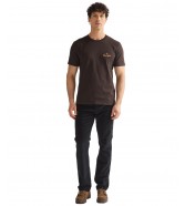 T-shirt Wrangler SMALL GRAPHIC TEE 112386869 Chocolate Torte