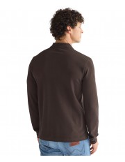 Koszulka Wrangler LS POLO SHIRT 112386872 Chocolate Torte