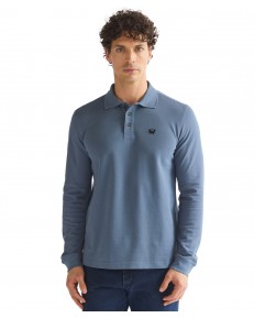 Koszulka Wrangler LS POLO SHIRT 112386874 Bering Sea