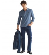 Koszulka Wrangler LS POLO SHIRT 112386874 Bering Sea