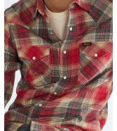 Koszula Wrangler WESTERN SHIRT 112386899 Chili Pepper