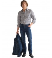 Jeansy Wrangler Greensboro 112386912 Frozen Night