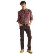 Sztruksy Wrangler Greensboro 112386925 Chocolate Brown