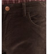 Sztruksy Wrangler Greensboro 112386925 Chocolate Brown