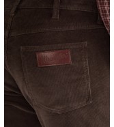 Sztruksy Wrangler Greensboro 112386925 Chocolate Brown