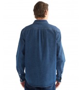 Koszula Wrangler 1 PKT SHIRT 112386941 Dark Wash