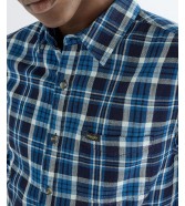 Koszula Wrangler 1 PKT SHIRT 112386950 Light Indigo