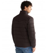 Kurtka Wrangler PACKABLE PUFFER 112386961 Chocolate Torte
