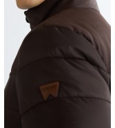 Kurtka Wrangler PACKABLE PUFFER 112386961 Chocolate Torte