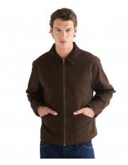Kurtka Wrangler UTILITY JACKET 112386964 Chocolate Torte