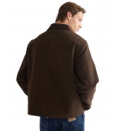 Kurtka Wrangler UTILITY JACKET 112386964 Chocolate Torte