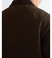 Kurtka Wrangler UTILITY JACKET 112386964 Chocolate Torte