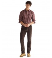 Koszula Wrangler 1 PKT SHIRT 112386968 Bitter Chocolate