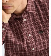 Koszula Wrangler 1 PKT SHIRT 112386968 Bitter Chocolate