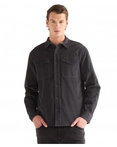 Koszula Wrangler WESTERN SHIRT 112386974 Ebony