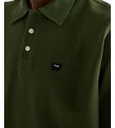 Koszulka Wrangler LS POLO SHIRT 112386982 Mahogany