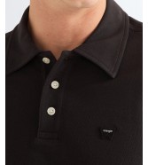 Koszulka Wrangler LS POLO SHIRT 112386983 Caviar