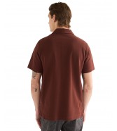 Koszulka Wrangler POLO SHIRT 112386986 Bitter Chocolate