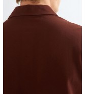 Koszulka Wrangler POLO SHIRT 112386986 Bitter Chocolate