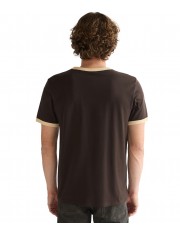 T-shirt Wrangler RINGER TEE 112386988 Chocolate Torte