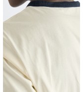 T-shirt Wrangler RINGER TEE 112386989 Antique White