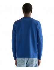 Koszulka Wrangler LS TEE 112386993 Blue Deepths