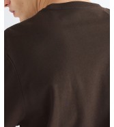 Koszulka Wrangler LS TEE 112386994 Chocolate Torte