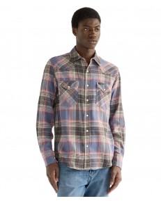 Koszula Wrangler WESTERN SHIRT 112386995 Soft Brown