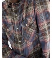 Koszula Wrangler WESTERN SHIRT 112386995 Soft Brown