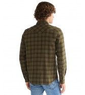 Koszula Wrangler WESTERN SHIRT 112386996 Olive Night