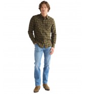 Koszula Wrangler WESTERN SHIRT 112386996 Olive Night