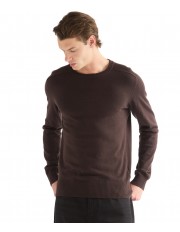 Sweter Wrangler CREW NECK KNIT 112387003 Chocolate Torte