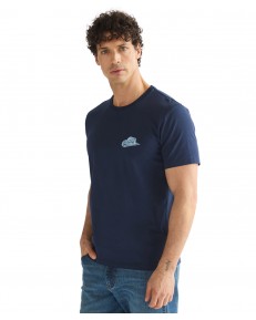 T-shirt Wrangler SMALL LOGO TEE 112387006 Black Iris