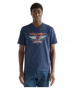 T-shirt Wrangler AMERICANA TEE 112387008 Black Iris