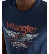 T-shirt Wrangler AMERICANA TEE 112387008 Black Iris