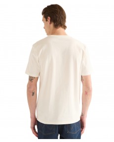 T-shirt Wrangler AMERICANA TEE 112387010 Worn White