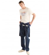 T-shirt Wrangler AMERICANA TEE 112387010 Worn White