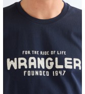 T-shirt Wrangler GRAPHIC TEE 112387011 Black Iris