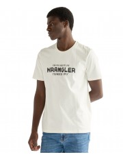 T-shirt Wrangler GRAPHIC TEE 112387013 Worn White