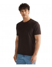 T-shirt Wrangler SIGN OFF TEE 112387015 Chocolate Torte