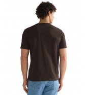 T-shirt Wrangler SIGN OFF TEE 112387015 Chocolate Torte