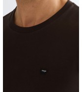 T-shirt Wrangler SIGN OFF TEE 112387015 Chocolate Torte