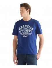 T-shirt Wrangler AMERICANA TEE 112387018 Blue Depths