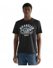 T-shirt Wrangler AMERICANA TEE 112387021 Black Beauty