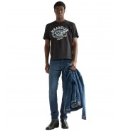 T-shirt Wrangler AMERICANA TEE 112387021 Black Beauty