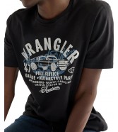 T-shirt Wrangler AMERICANA TEE 112387021 Black Beauty