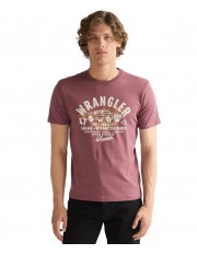 T-shirt Wrangler AMERICANA TEE 112387022 Rose Brown