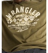 T-shirt Wrangler AMERICANA TEE 112387023 Olive Night