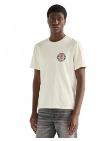 T-shirt Wrangler SMALL AMERICANA TEE 112387024 Antique White