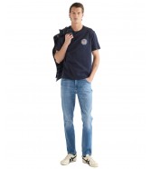 T-shirt Wrangler SMALL AMERICANA TEE 112387025 Dark Sapphire